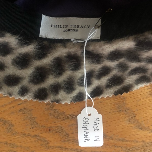 Philip Treacy Cheetah Print Hat - Picture 4 of 6